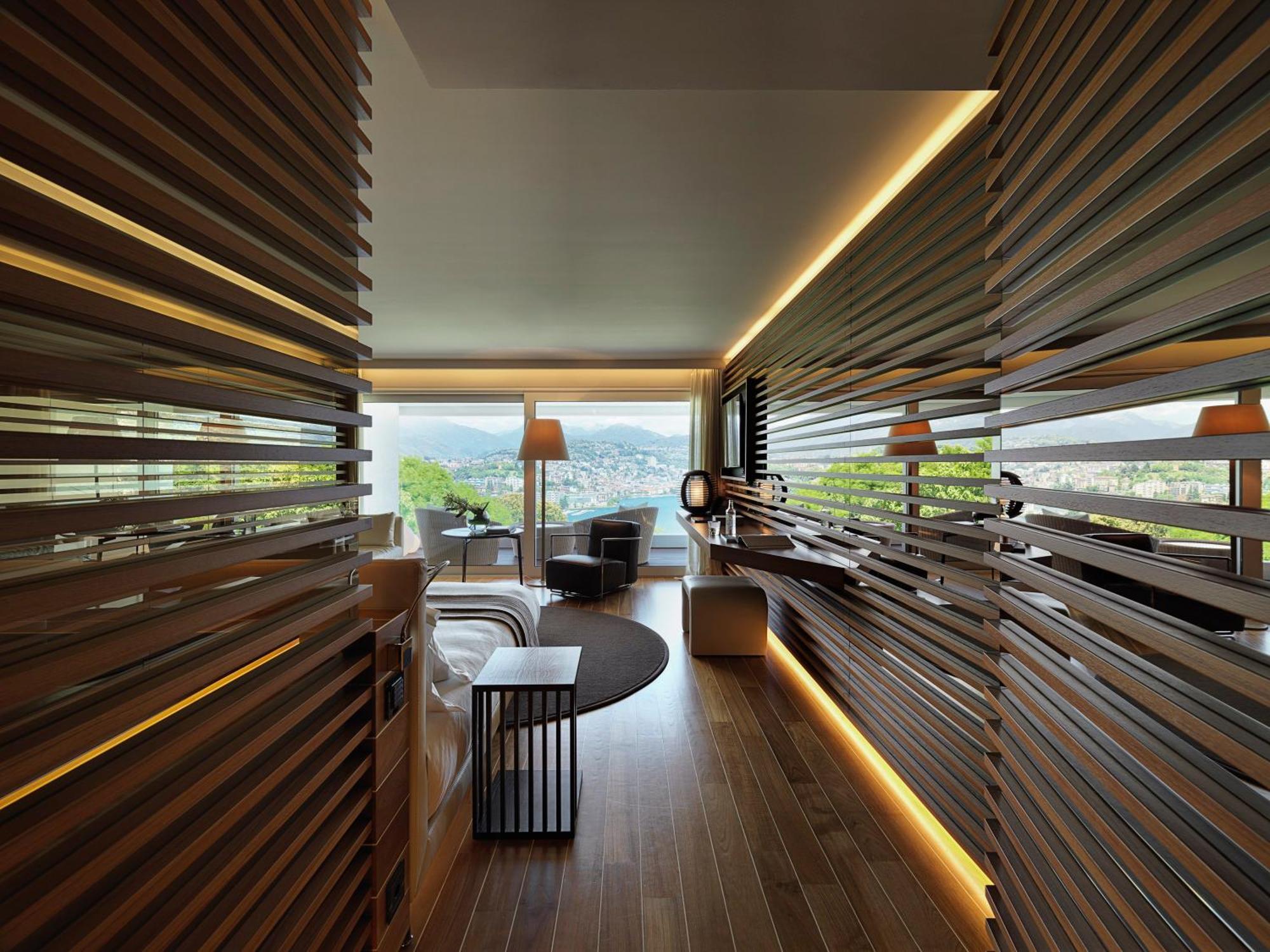 Hotel The View Lugano Paradiso Camera foto