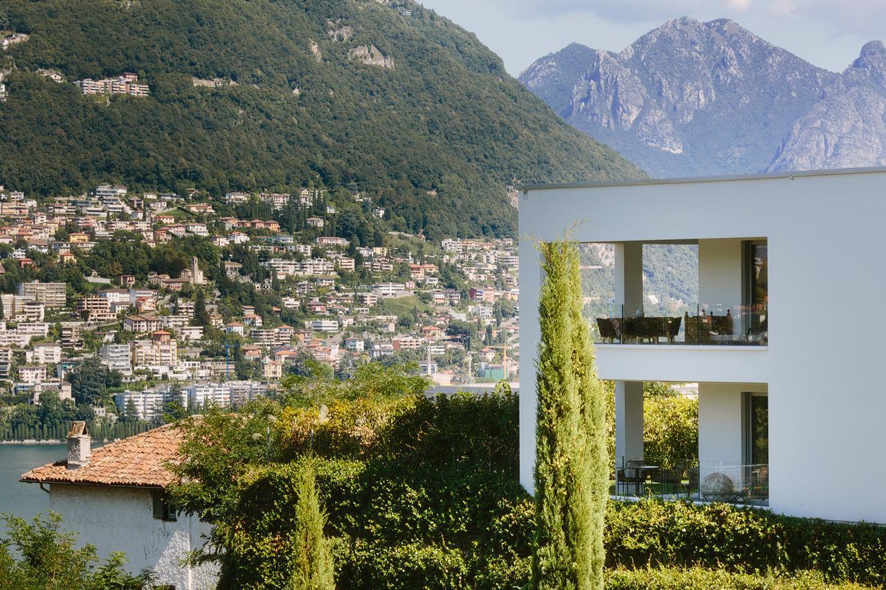 Hotel The View Lugano Paradiso Esterno foto