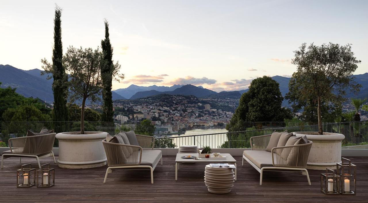 Hotel The View Lugano Paradiso Esterno foto