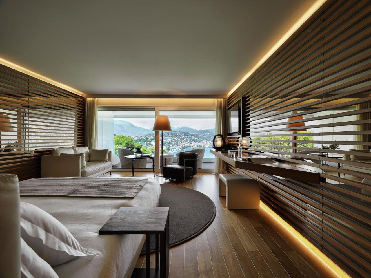 Hotel The View Lugano Paradiso Esterno foto