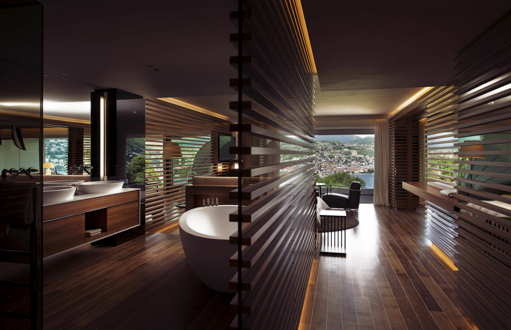 Hotel The View Lugano Paradiso Esterno foto