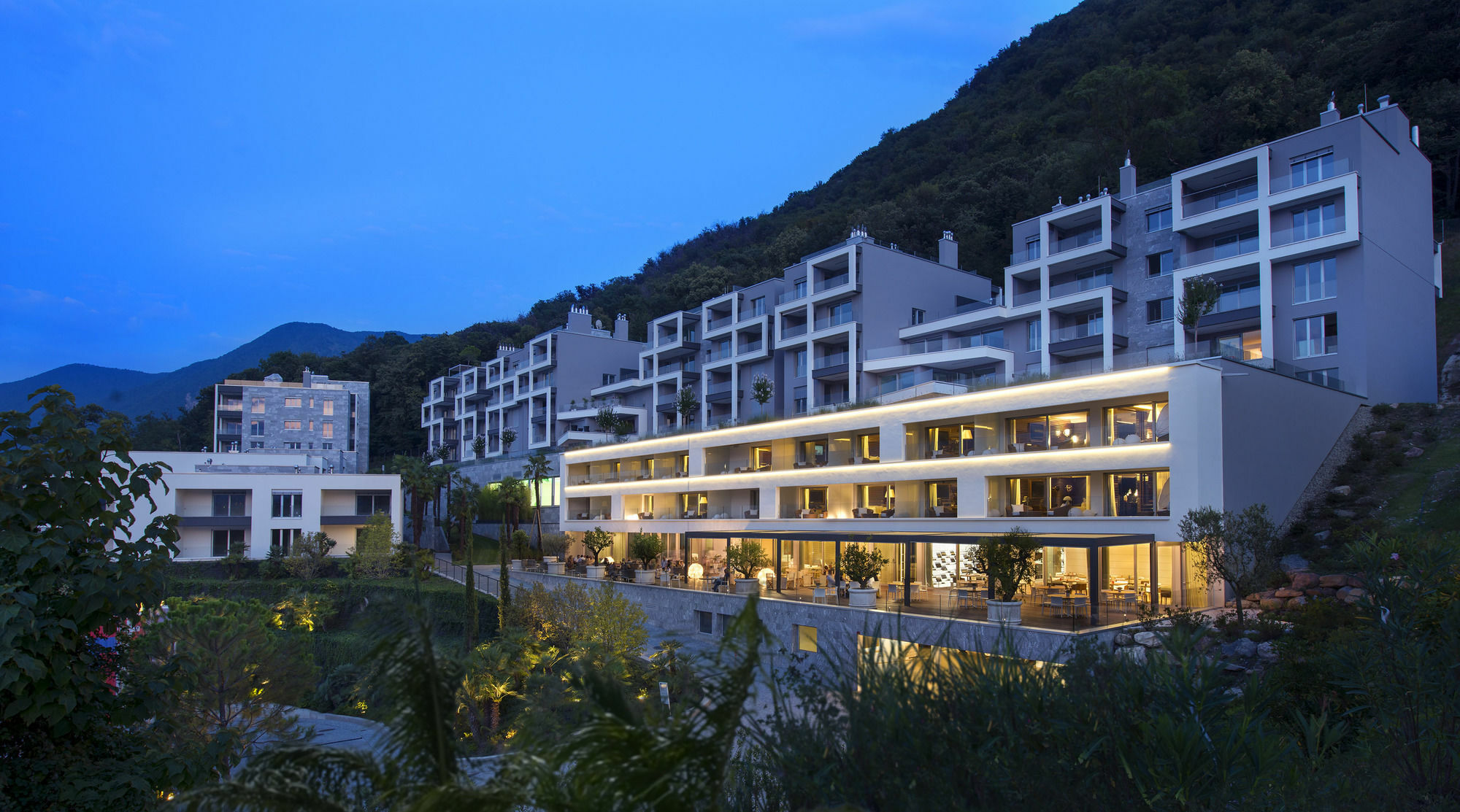 Hotel The View Lugano Paradiso Esterno foto