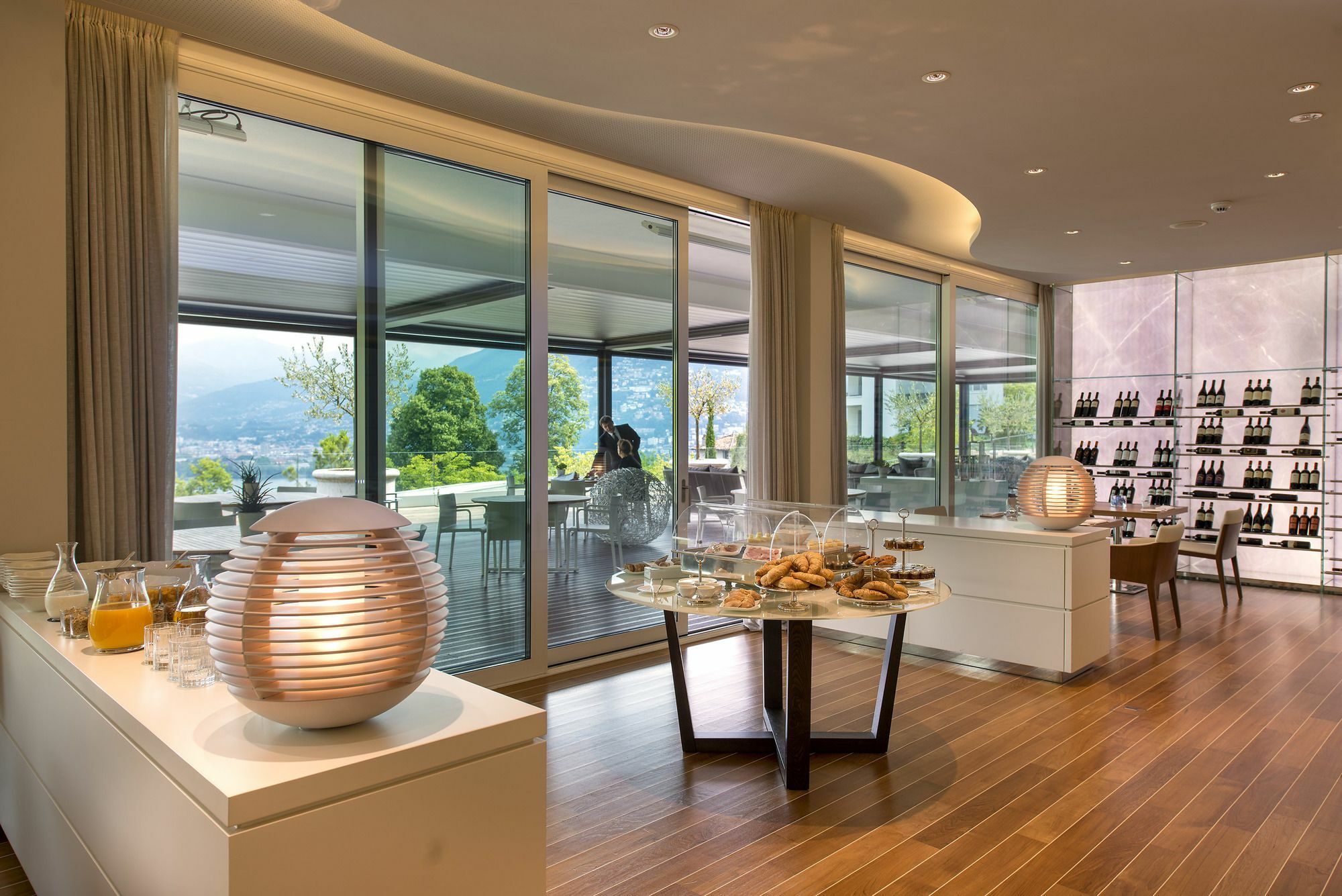 Hotel The View Lugano Paradiso Esterno foto