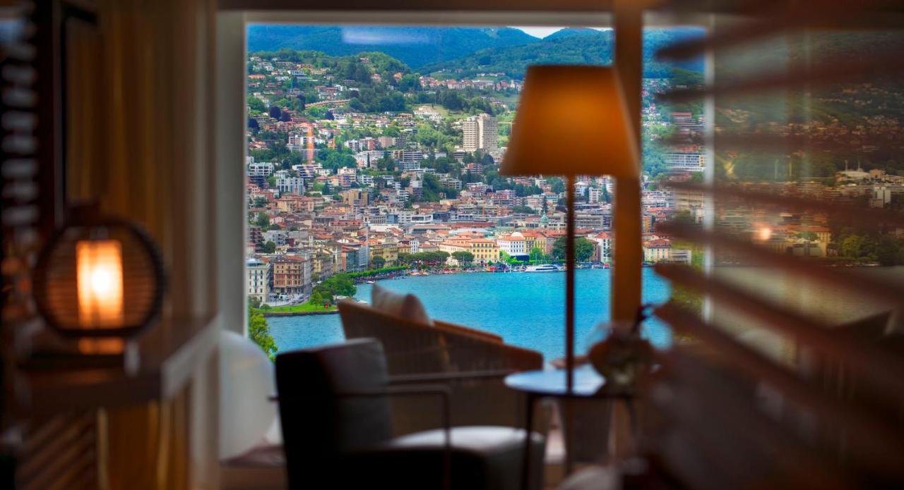 Hotel The View Lugano Paradiso Esterno foto